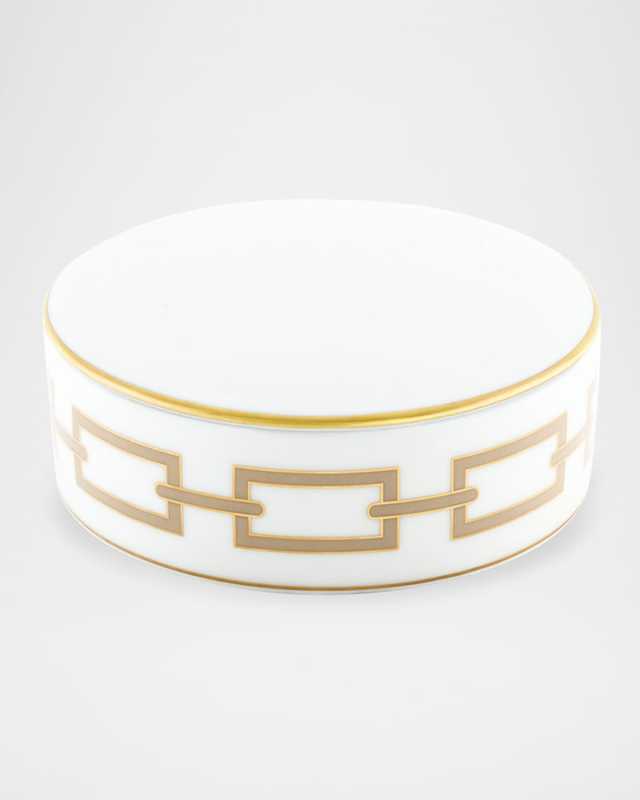 Catene Cachemire Round Trinket Box